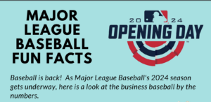 MLB Opening Day 2024 Infographic